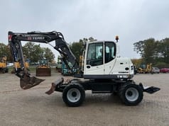 2014 Terex TW 110 wheel excavator side view
