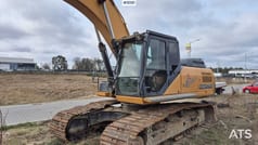 2008 CASE CX290B crawler excavator, side view
