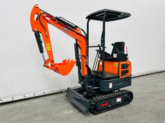 2025 RTE CRE112 mini excavator, side view 2025 RTE CRE112 mini excavator, side view