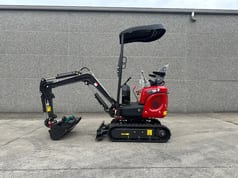 2024 Rhinoceros XN10-9 mini excavator, side view