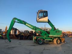 2007 Minelli CM210 wheel excavator, side view