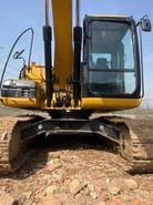 2023 Caterpillar 313D2 crawler excavator front view