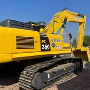 2022 Komatsu PC350-8 crawler excavator side view