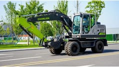 2025 Zoomlion ZE150WG wheel excavator side view