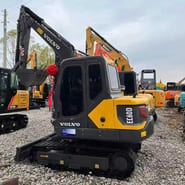 2023 Volvo EC60D crawler excavator, side profile view 2023 Volvo EC60D crawler excavator, side profile view