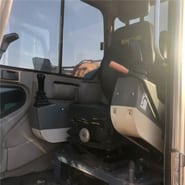 2024 Sunward SWE80E mini excavator interior cab view
