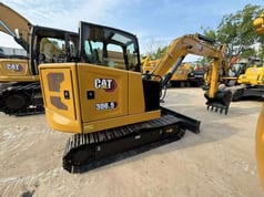 2024 Caterpillar 306.5 crawler excavator, side view 2024 Caterpillar 306.5 crawler excavator, side view