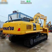 2019 Komatsu PC360-8M0 crawler excavator, rear three-quarter view 2019 Komatsu PC360-8M0 crawler excavator, rear three-quarter view