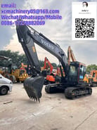 2022 Volvo EC210DL crawler excavator, front three-quarter view 2022 Volvo EC210DL crawler excavator, front three-quarter view