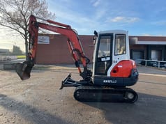2010 Kubota KX121-3 mini excavator, side view 2010 Kubota KX121-3 mini excavator, side view