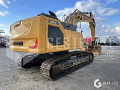 2020 Liebherr R930 LC G8 crawler excavator, rear three-quarter view