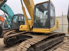 2007 Komatsu PC220-6 crawler excavator, side view