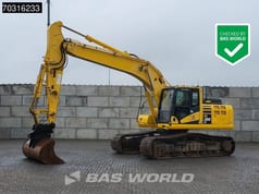 2018 Komatsu PC290LC-11 crawler excavator, side view 2018 Komatsu PC290LC-11 crawler excavator, side view