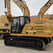 2024 Caterpillar 320GC crawler excavator side view 2024 Caterpillar 320GC crawler excavator side view
