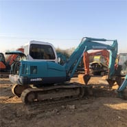 2024 Sunward SWE80E mini excavator, rear three-quarter view 2024 Sunward SWE80E mini excavator, rear three-quarter view