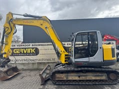 2015 Wacker Neuson 14504 crawler excavator side view 2015 Wacker Neuson 14504 crawler excavator side view