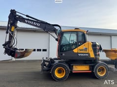 2024 Volvo EWR130E wheel excavator, side profile view