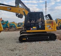 Caterpillar 312D2GC crawler excavator, side profile view