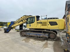 2014 Liebherr R956 HD crawler excavator, side profile view 2014 Liebherr R956 HD crawler excavator, side profile view