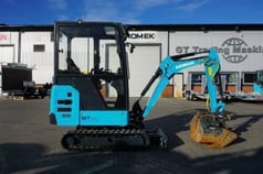 2021 Airman AX19-7 mini excavator, side view