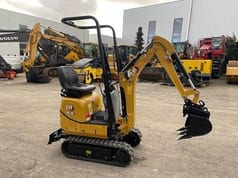 2021 Caterpillar 300.9D mini excavator, side view 2021 Caterpillar 300.9D mini excavator, side view