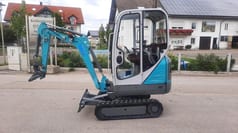 2017 Wacker Neuson ET16 mini excavator, side view 2017 Wacker Neuson ET16 mini excavator, side view