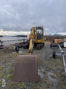 2003 Komatsu PC95R crawler excavator, front view