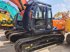 2021 Hitachi Zaxis 200 crawler excavator, side view