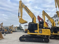 2023 Komatsu PC240LC-8 crawler excavator side view