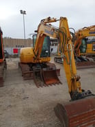 2023 Komatsu PC80MR-5 crawler excavator front view
