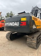 2024 Hyundai 220HD crawler excavator rear view