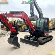 2020 Yanmar VIO80 crawler excavator, side view 2020 Yanmar VIO80 crawler excavator, side view
