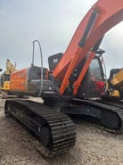 2023 Hitachi EX240-3G crawler excavator, side profile view