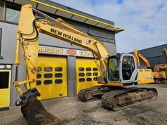 2008 New Holland E215B crawler excavator, side view