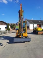 2023 Kubota XE35E mini excavator, front view
