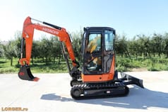 2025 Hitachi ZX33U-5A mini excavator, side profile view 2025 Hitachi ZX33U-5A mini excavator, side profile view