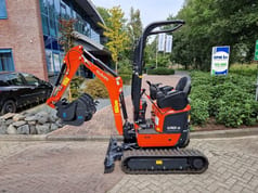 2026 Kubota U10-5 mini excavator, side view 2026 Kubota U10-5 mini excavator, side view