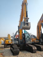 2023 XCMG XE305 crawler excavator, front view 2023 XCMG XE305 crawler excavator, front view