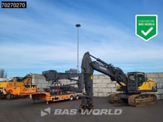2013 Volvo EC380DHR UHD crawler excavator side view