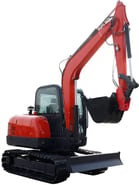 2025 Yanmar 6T Mini Excavator, side view 2025 Yanmar 6T Mini Excavator, side view
