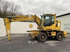 1997 CASE 788-PRR wheel excavator, side profile view 1997 CASE 788-PRR wheel excavator, side profile view