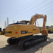 2020 LiuGong 922D excavator, rear three-quarter view