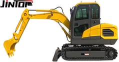 2025 Yanmar JT45 mini excavator, side profile view 2025 Yanmar JT45 mini excavator, side profile view