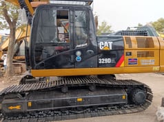 2024 Caterpillar 329D2L crawler excavator side view 2024 Caterpillar 329D2L crawler excavator side view