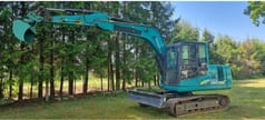 2022 Sunward SWE100E crawler excavator side view 2022 Sunward SWE100E crawler excavator side view