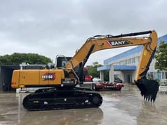 2023 Sany SY215C crawler excavator side view