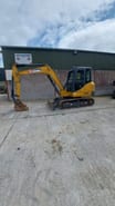 2022 XCMG XE60DA crawler excavator side view 2022 XCMG XE60DA crawler excavator side view