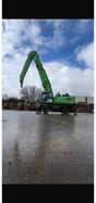 2018 Sennebogen 835ME material handler, side view