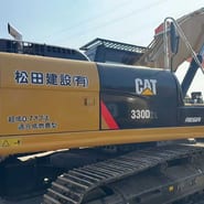 2022 Caterpillar 330D2L crawler excavator side view
