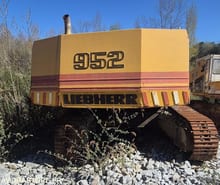 1992 Liebherr R952 HD Litronic rear view